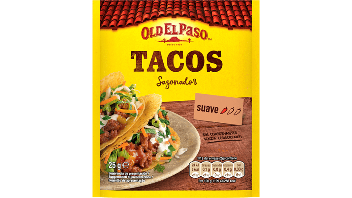 Taco Seasoning Original Chili Mild